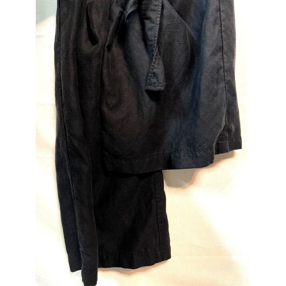 Aritzia Wilfred Brax Linen Jumpsuit Black Size 8 Capsule Minimal Classic Modern - Picture 9 of 16